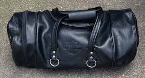 G - Harley-Davidson Small Leather Duffel Bag