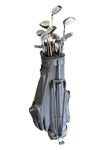 G - Vintage Golf Club Set - Wilson, Spalding & Mixed Woods and Irons