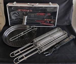 G - Grill Tool Set - Fireside by Del Webb in Aluminum Case