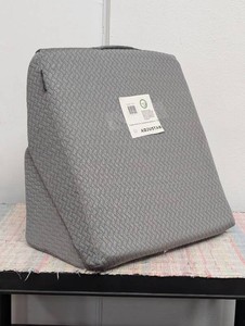 Dream Plush Adjustable Wedge Pillow with Cooling Cover, Memory Foam Support, Gray