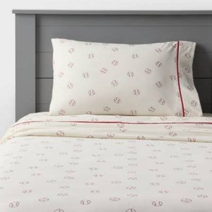 Queen Baseball Kids Cotton Sheet Set - Pillowfort