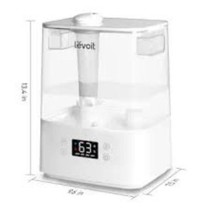 Levoit Classic 300S Ultrasonic Smart Humidifier White Cool Mist, No Filter, 300-500 sq. ft.