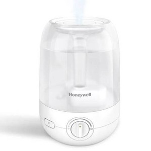 Honeywell Ultrasonic Egg Humidifier HUL545W Cool Mist, Aromatherapy, No Filter, 36-Hour Run, 300-500 sq. ft. Room