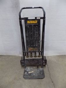Dewalt Breaker Hammer Cart with 4 Bits (NO HAMMER)