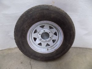 Trailer Wheel  TIRE  Goodyear Wrangler HT  23575 R15 on 6 Hole Rim