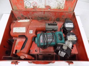 Ridgid 320E  3 Batteries  Charger  14 volt