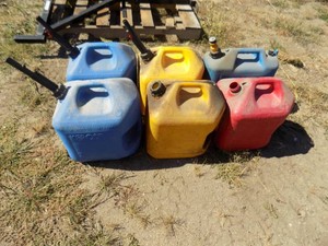 6 - Fuel Containers 5 gal each