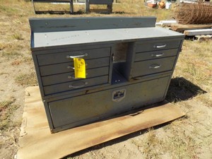 Van or Truck Storage Systems  Bin with drawers and flip-down door