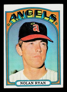 Nolan Ryan 1972 Topps #595 Vintage Baseball Card
