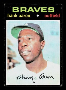 Hank Aaron 1971 Topps #400 Vintage Baseball Card