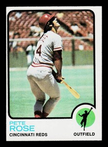Pete Rose 1973 Topps #130 Vintage Baseball Card