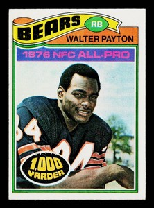 Walter Payton 2nd Year 1977 Topps #360 Vintage Football Card