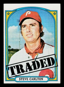 Seve Carlton Tough High # 1972 Topps #751 Vintage Baseball Card
