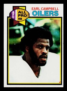 Earl Campbell RC 1979 Topps #390 Vintage Rookie Baseball Card