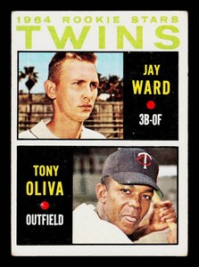 Tony Oliva 2nd Year 1964 Topps Rookie Stars #116 Minnesota Twins Vintage Baseball Card