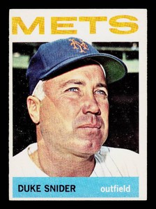Duke Snider 1964 Topps #155 Vintage Baseball Card