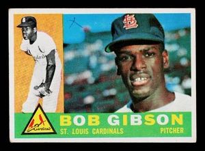 Bob Gibson 1960 Topps #73 Vintage Baseball Card