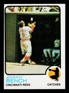 Johnny Bench 1973 Topps #380 Vintage Baseball Card