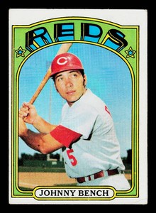 Johnny Bench 1972 Topps #433 Vintage Baseball Card