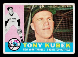 Tony Kubek 1960 Topps #83 Vintage Baseball Card