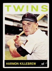 Harmon Killebrew 1964 Topps #177 Vintage Minnesota Twins Baseball Card