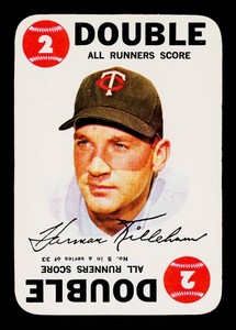 Harmon Killebrew 1968 Topps Game Card #5 Vintage Minnesota Twins Baseball Card