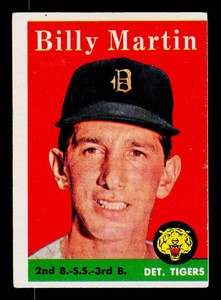 Billy Marting 2nd Year 1958 Topps #271 Vintage Baseball Card