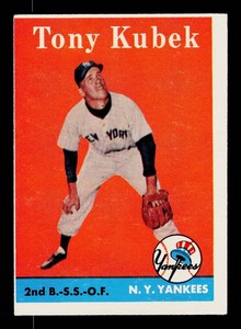 Tony Kubek 1958 Topps #393 Vintage Baseball Card