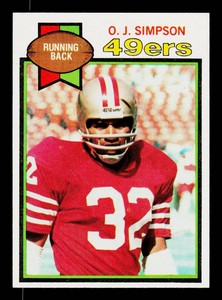 OJ Simpson 1979 Topps #170 Vintage Football Card