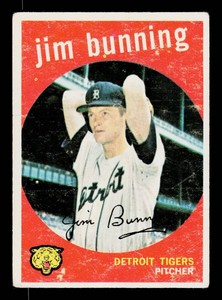 Jim Bunning 1959 Topps #149 Vintage Baseball Card