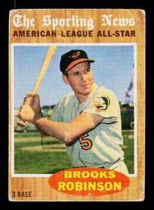 Brooks Robinson 1962 Topps #468 Vintage Baseball Card