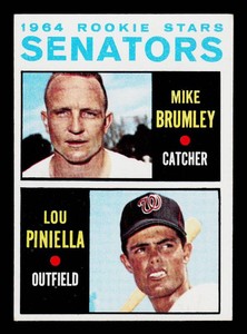 Lou Piniella RC 1964 Topps Rookie Stars #167 Vintage Baseball Card