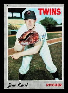 Jim Kaat 1970 Topps #75 Vintage Minnesota Twins Baseball Card