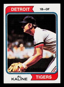 Al Kaline 1974 Topps #215 Vintage Baseball Card