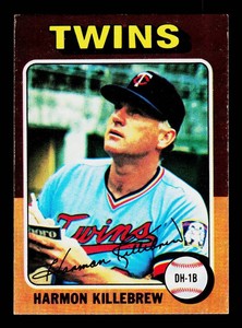 Harmon Killebrew 1975 Topps #640 Vintage Baseball Card