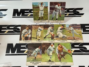 1961 Golden Press Baseball 10 Card Vintage Lot