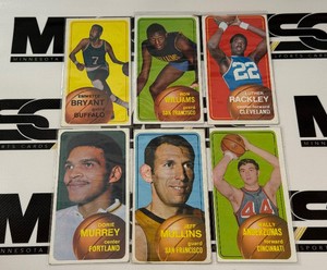 1970-71 Topps Basketball Tallboys 6 Card Vintage Lot - #2