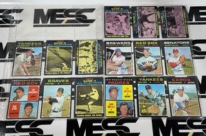 1971 Topps 15-Card Vintage Baseball Lot - Nice Cards - #1