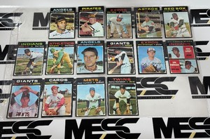 1971 Topps 15-Card Vintage Baseball Lot - Nice Cards - #2