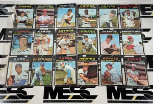 1971 Topps 18-Card Vintage Baseball Lot - Nice Cards - #3