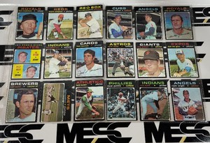 1971 Topps 18-Card Vintage Baseball Lot - Nice Cards - #5