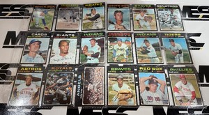 1971 Topps 18-Card Vintage Baseball Lot - Nice Cards - #7