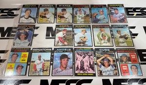 1971 Topps 17-Card Vintage Baseball Lot - Nice Cards - #8