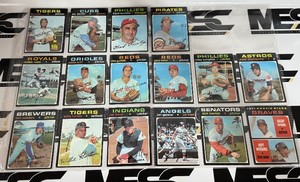 1971 Topps 16-Card Vintage Baseball Lot - Nice Cards - #11