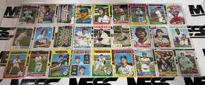 27-Card Vintage Baseball Card Lot 1964-1980 - #14