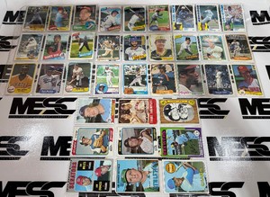 36-Card Vintage Baseball Card Lot 1963-1984 - #19 - w HOFs - Parker, Raines, Seaver, Blyleven, Morgan, Sutton