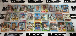 27-Card Vintage Baseball Card Lot 1959-1983 - #30