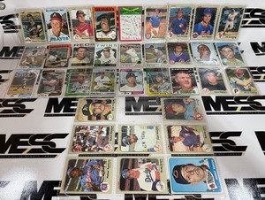33-Card Vintage Baseball Card Lot 1963-1983 - #32