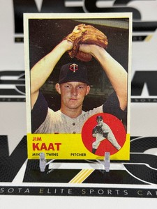 Jim Kaat 1963 Topps #165 Vintage Baseball Card