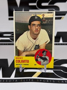 Rocky Colavito 1963 Topps #240 Vintage Baseball Card